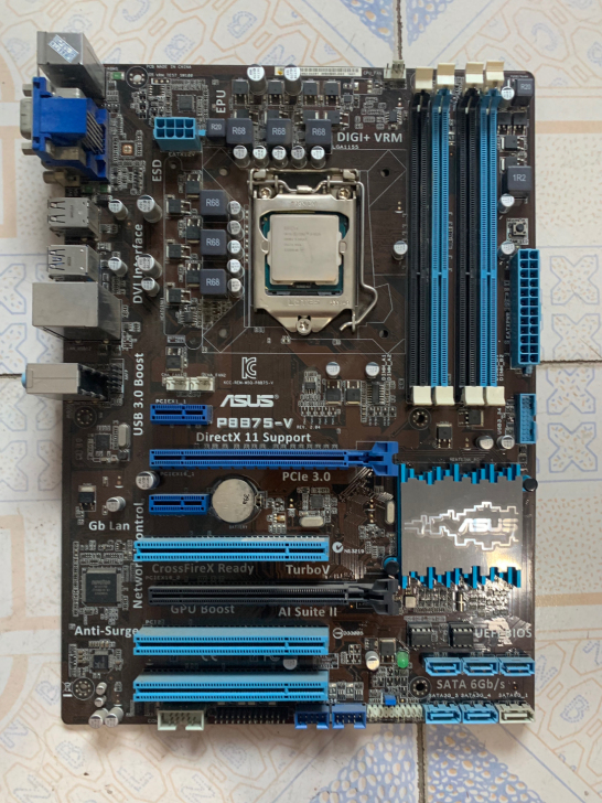 华硕P8B75-v主板cpu套装
