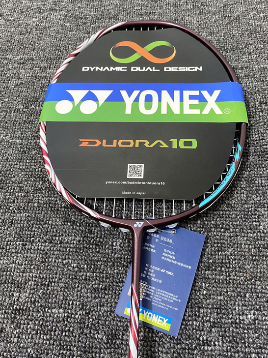 YONEX羽毛球拍天斧100ZZ新色古红色...