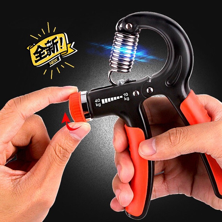 【冲量特价】可调节握力器腕力器练臂肌锻炼手...