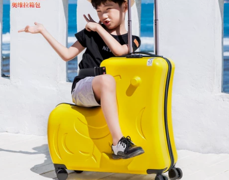 【88狂欢价】网红儿童行李箱可坐骑行箱20...
