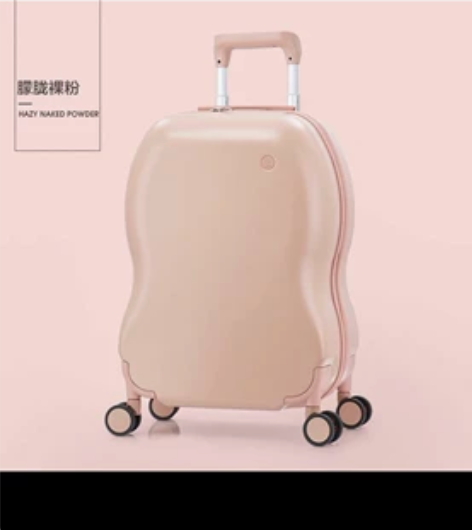 爱华仕高级感行李箱女高颜值静音小号拉杆箱2...