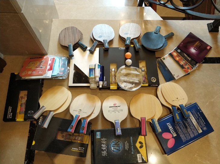 乒乓球拍 国产乒乓拍 乒乓球底板 乒乓球拍横