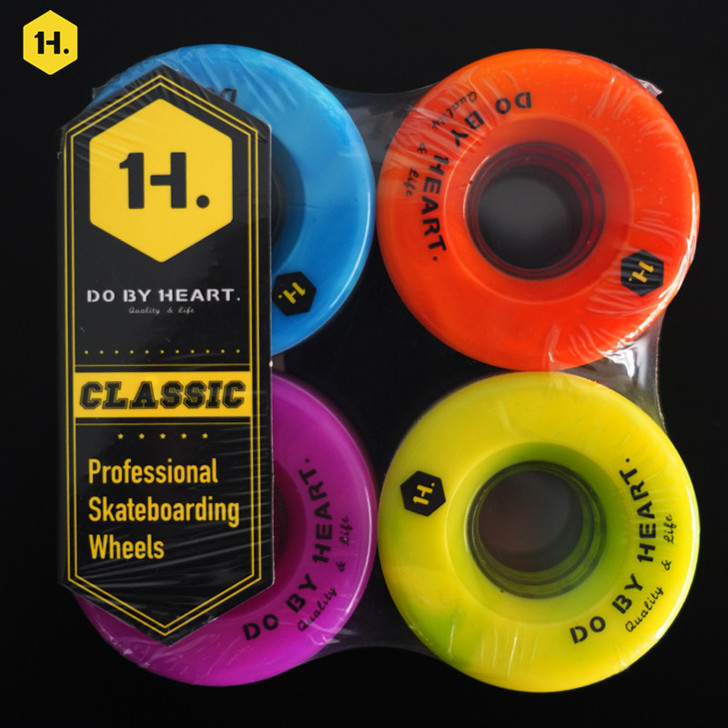 DBH轮子专业双翘刷街大小鱼板动作滑板四轮...