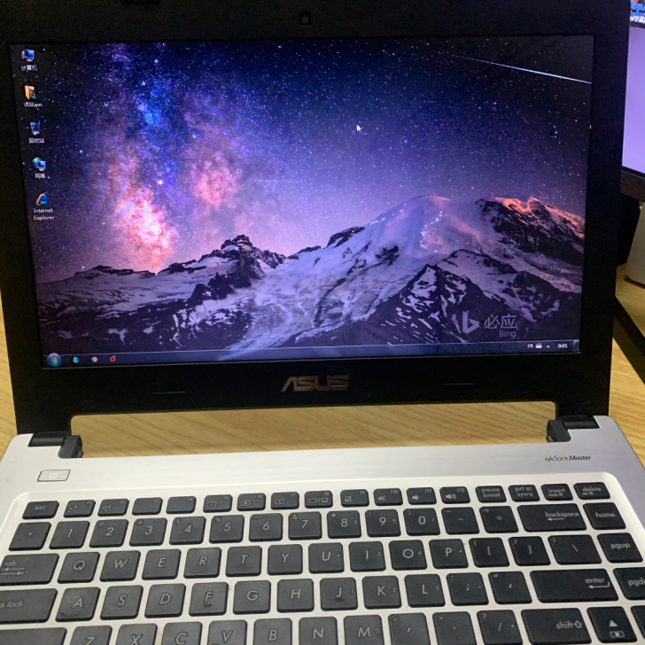 14寸华硕笔记本电脑 自用