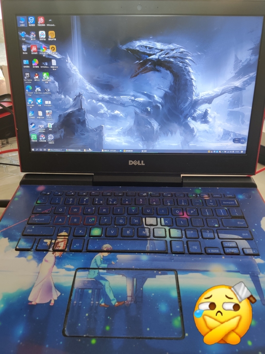 戴尔游匣i76700游戏本,用了3年了,早...