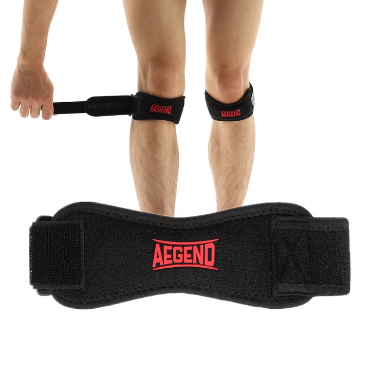 日本髌骨带专业跑步半月板损伤固定专用男女健...