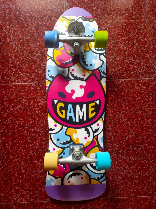 高配 陆地冲浪板 弹簧桥 陆地冲浪滑板