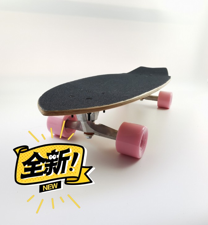 全新大鱼陆地冲浪板 30寸  免蹬滑板  ...