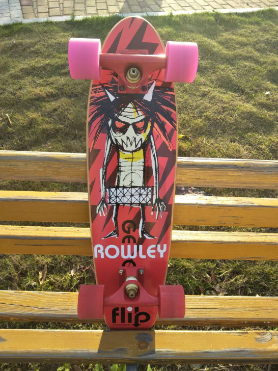 flip大小鱼板专业枫木刷街代步四轮成人儿...