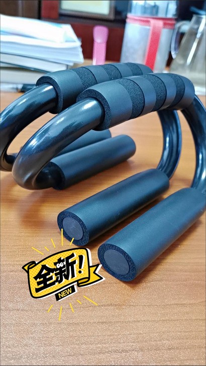 【特价全新】S型俯卧撑支架运动健身多功能男...