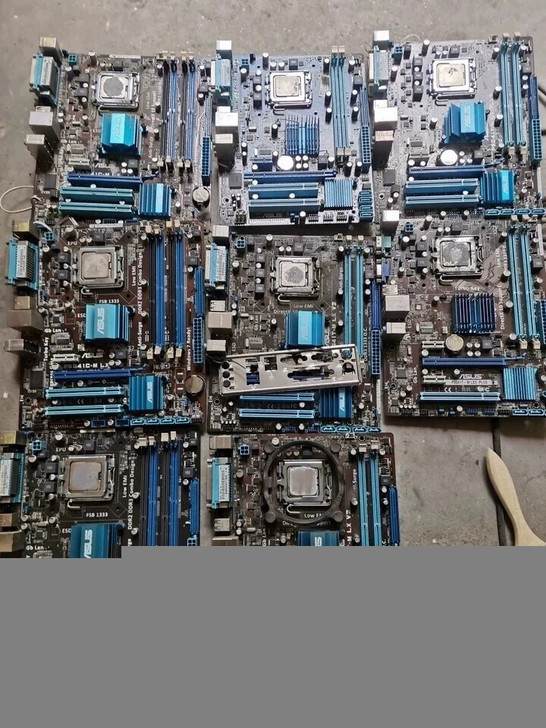 技嘉华硕G41主板500张，送亮机CPU一...