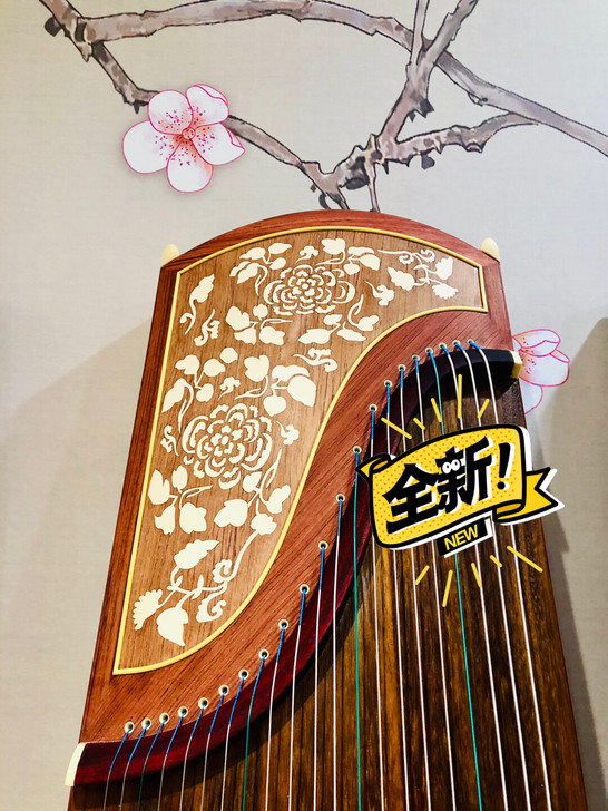全新正品敦煌古筝到店 上海民族乐器一厂出品...
