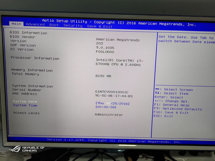 华硕ASUS GL502VM玩家国度半成品...