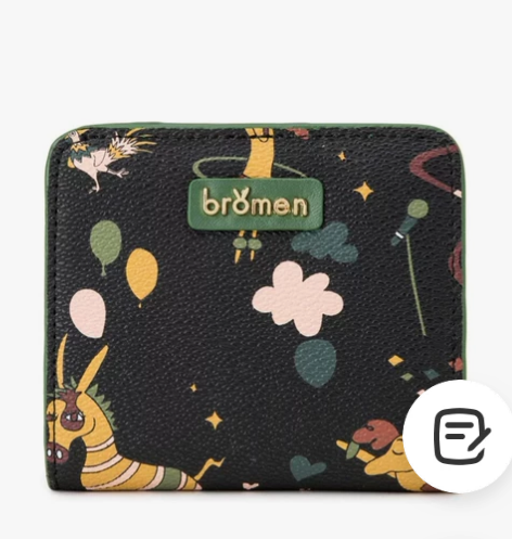 BROMEN BAGS 不莱玫新品女士钱包...