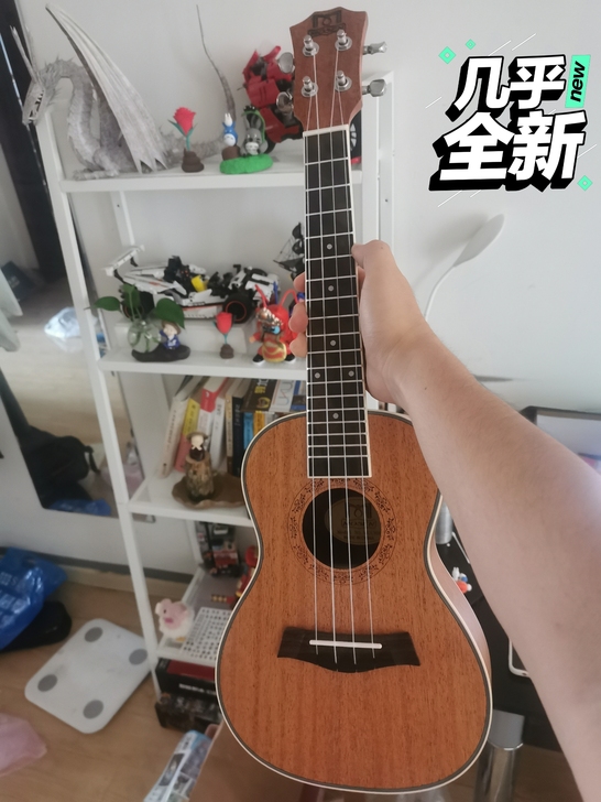 3月刚买的尤克里里，没怎么玩，包装盒完好，...