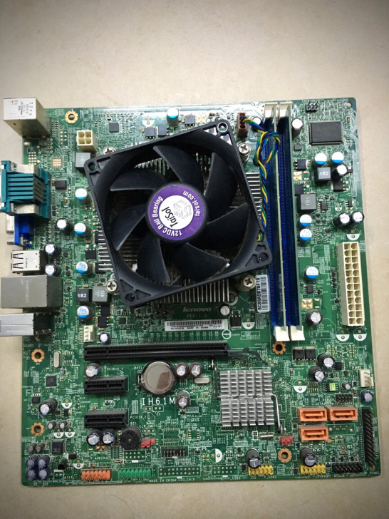 联想H61电脑主板，品牌机拆机配件
