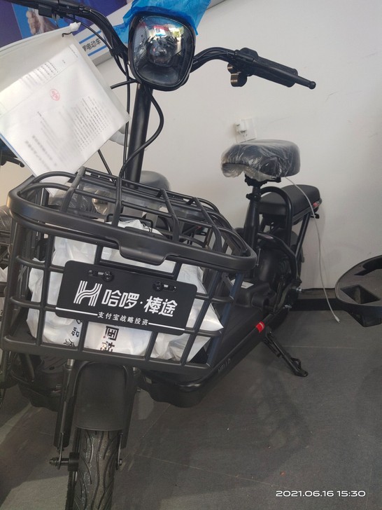 哈啰电动车全新电动车全新电池