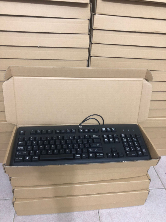 原装正品惠普键盘KU-1156电脑有线键盘...