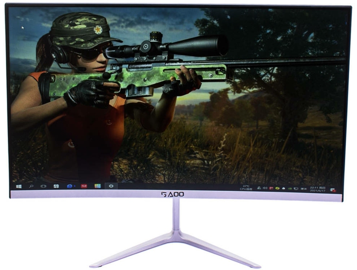 24寸全新曲面/直面无边框显示器