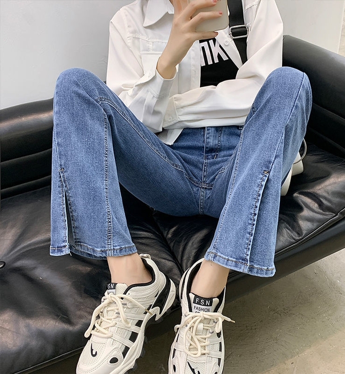 美女必入开叉牛仔裤   29.9元包邮 只...