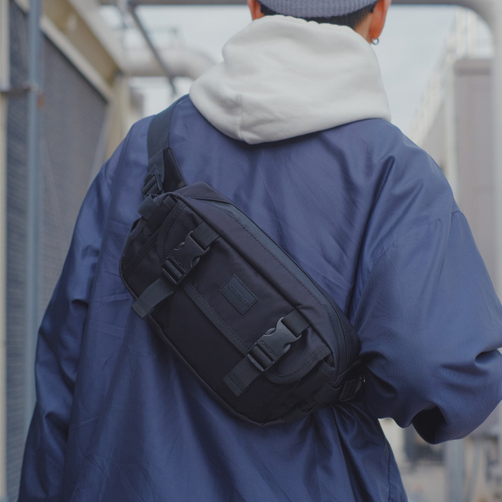 2019新款防水斜挎包胸包男潮牌手机腰包女...