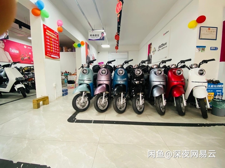 昨天刚买的电动车，紫色款小刀品牌，60v2...