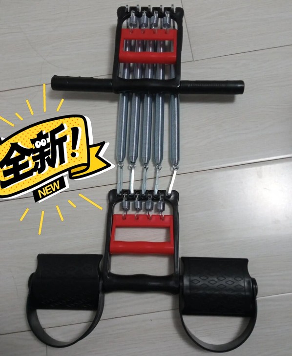 多功能弹簧扩胸器仰卧起坐拉力器臂力器胸肌训...