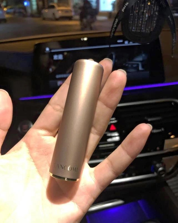 黑管粉金管兰蔻口红 196胡萝卜色，全新有...