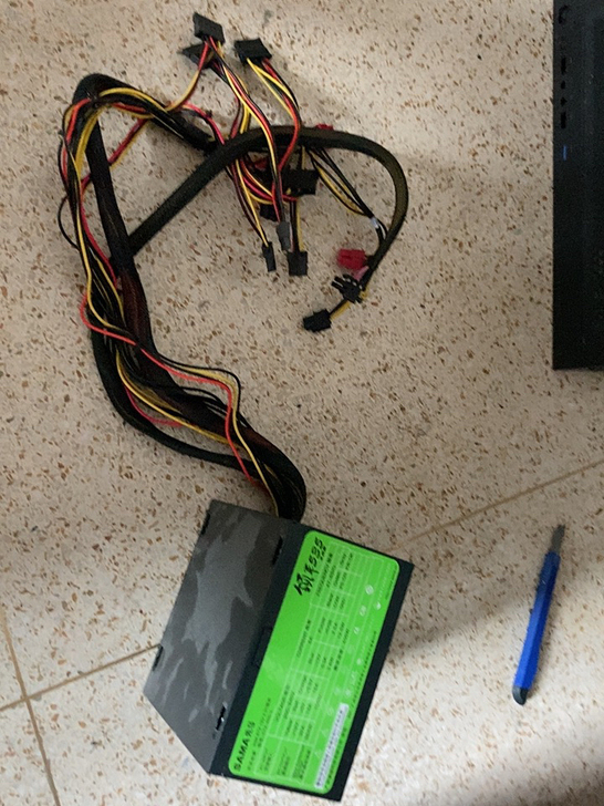 先马400w拆机电源，自用电脑，换配置带不...