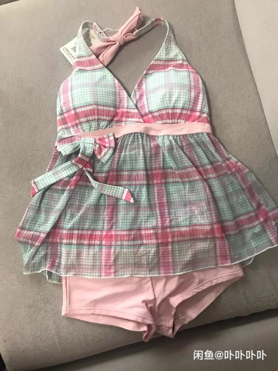 女士分体泳衣,全新,不退、不换、不包邮、不...