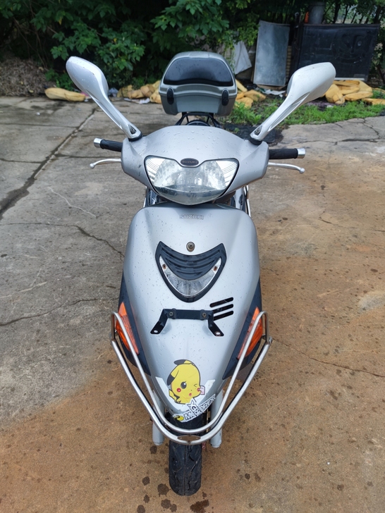 转让大锁铃木海王星125银色现货