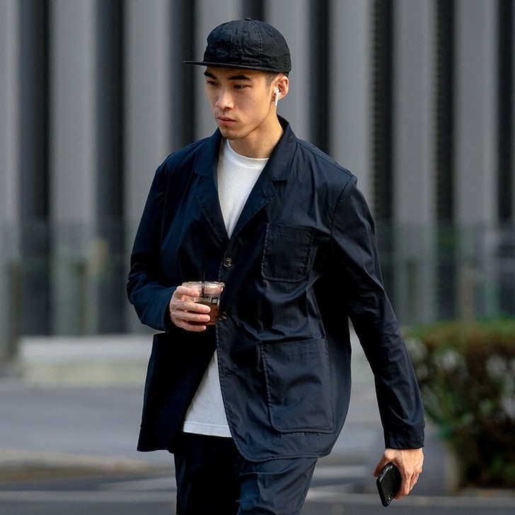 urbanstandard日系西装外套男 ...