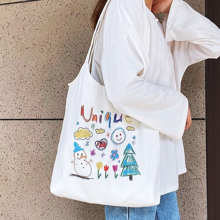 学生大容量帆布包