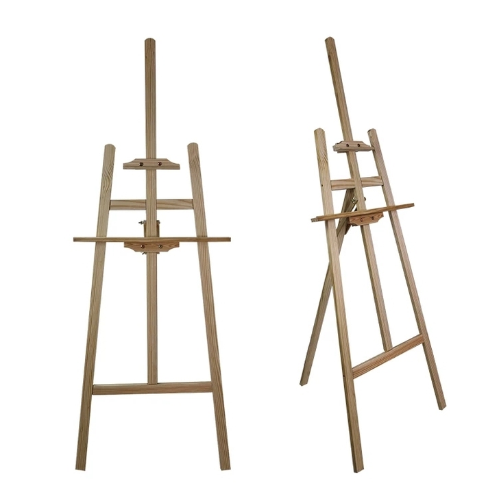 1.5米松木画架木制实木美术素描写生油画画...