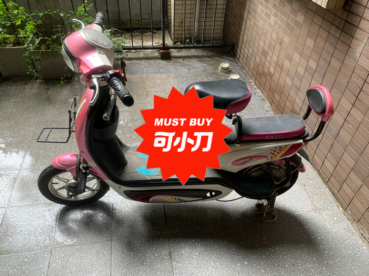 8成新玫瑰之约48V,20A电动车,