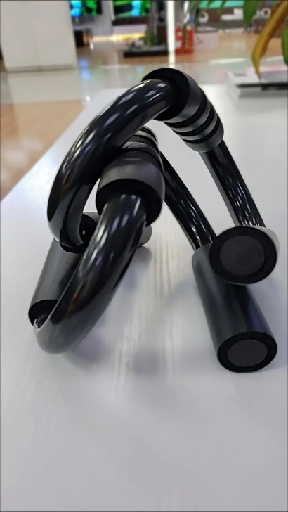 【7.9元一对包邮】碳钢俯卧撑支架男臂力器...