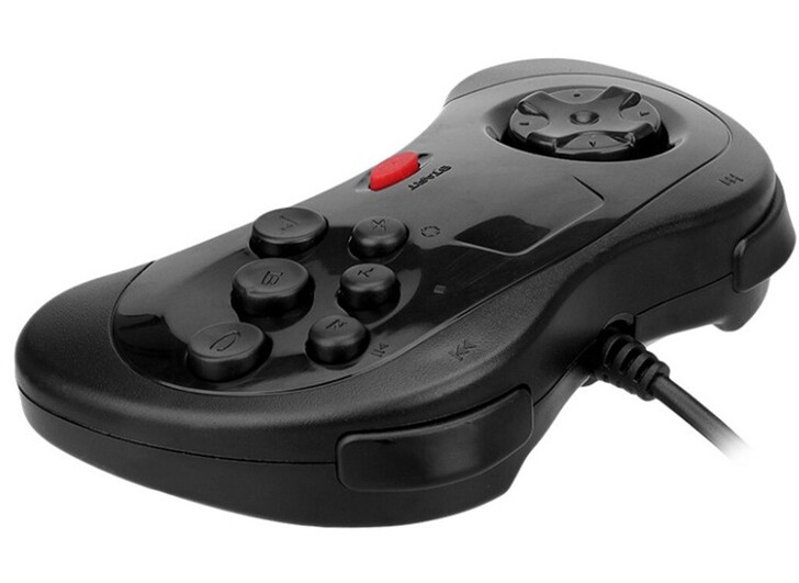 全新 世嘉土星手柄 USB游戏手柄 PC手...
