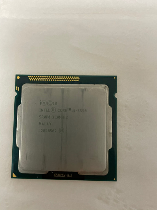 Intel i5-3550 cpu 3.3...