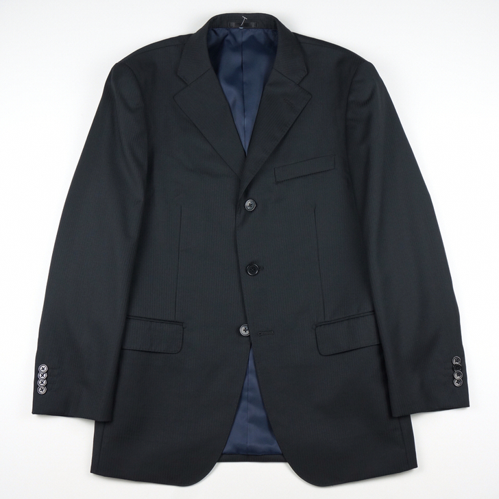 vintage西装日本产中古羊毛男西服修身...