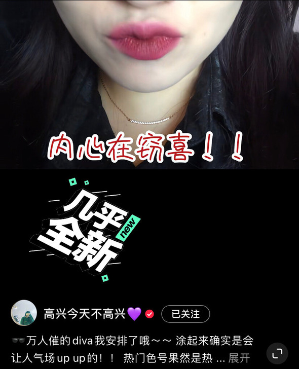 Mac diva 姨妈色 很浓郁显气质 只...