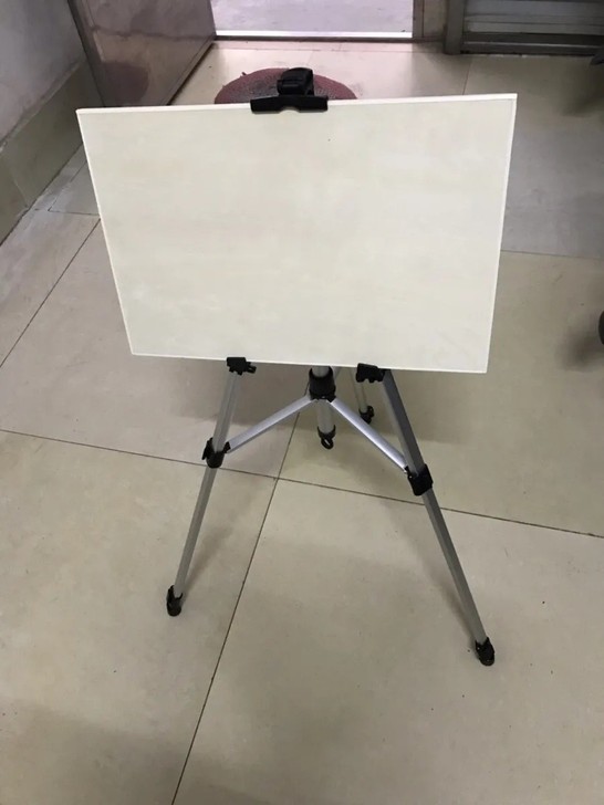 实体店清仓包邮合金多功能折叠画架手摇金属支...