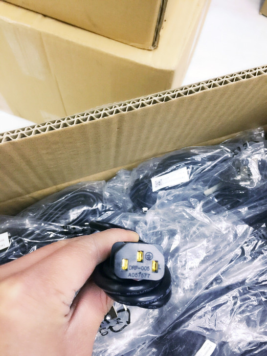 原装电源线台式机电脑和笔记本电脑三孔电源线...