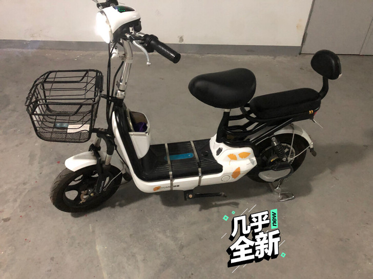 绿源电动车，几乎全新，新车买来没怎么用过，...