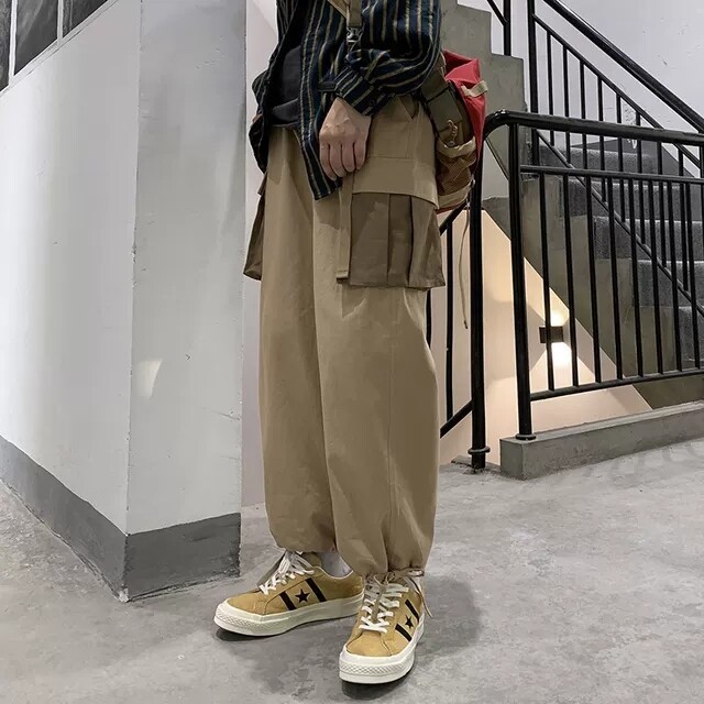 休闲潮牌工装裤子xl码