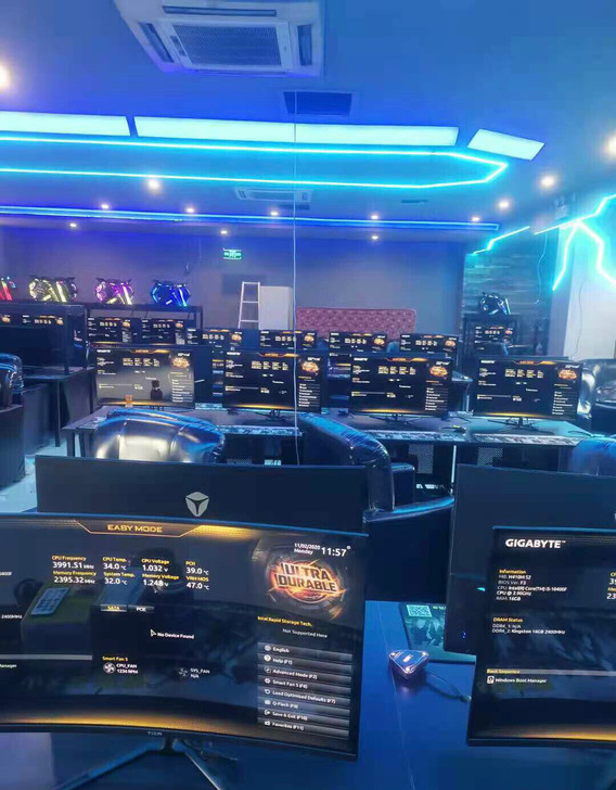 网吧清仓英特尔二手台式电脑英特尔八核16g...