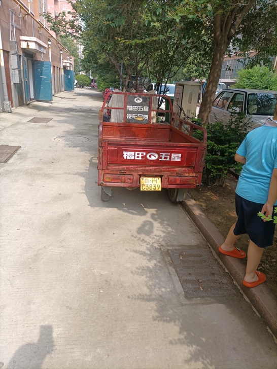 福田五星摩托三轮,自己的车,车况好,全车原...