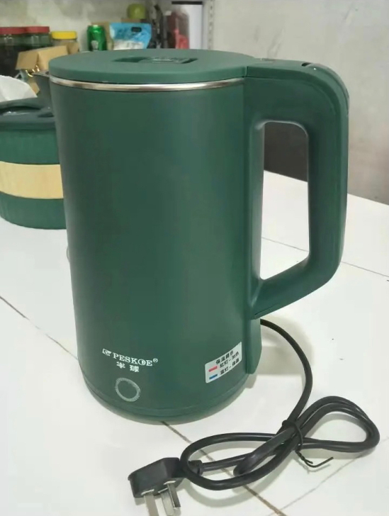 全新电热水壶大容量保温家用办公智能不锈钢恒...