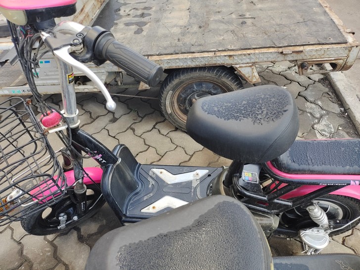 凤凰电动车，车子新 电池好，大灯喇叭刹车都...