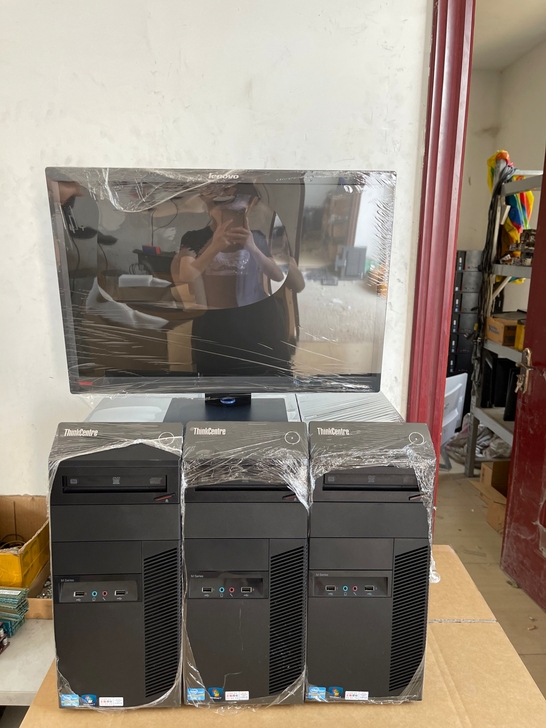 急售台式办公电脑 家用二手电脑主机 办公电...