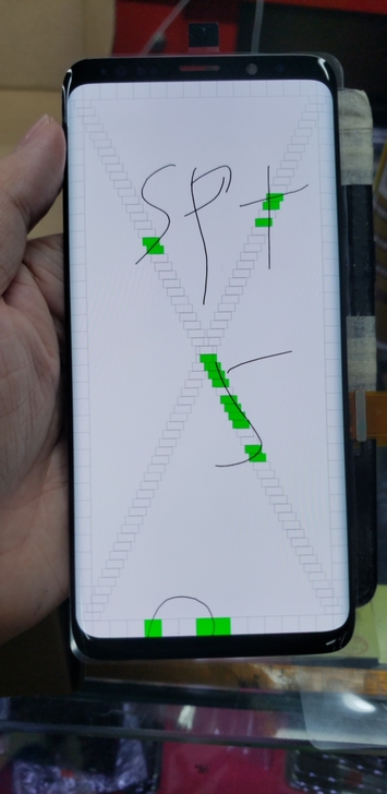 三星s9+二手机，工作机，屏幕瑕疵有小点，...